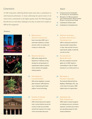 urs annual reports 2004