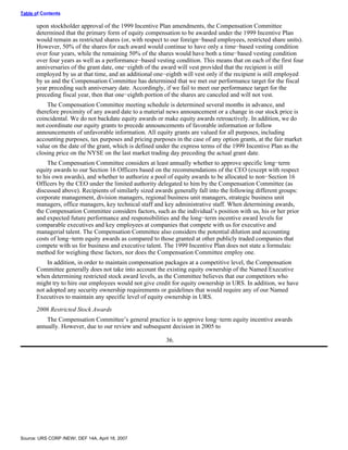 urs proxy reports 2007