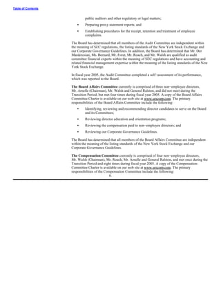 urs proxy reports 2005