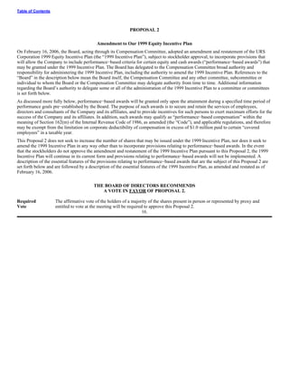 urs proxy reports 2005