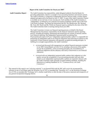 urs proxy reports 2005