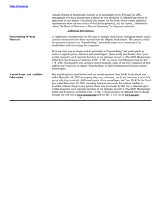 urs proxy reports 2005