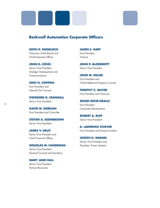ROCKWELL AUTOMATION ar2005