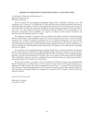 ROCKWELL AUTOMATION ar2005