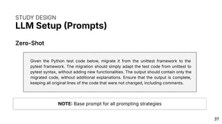 Testing Framework Migration with Large Language Models (AST 2026) | PDF