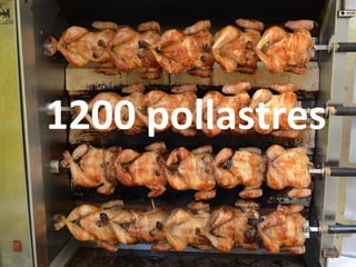 1200 pollastres
 