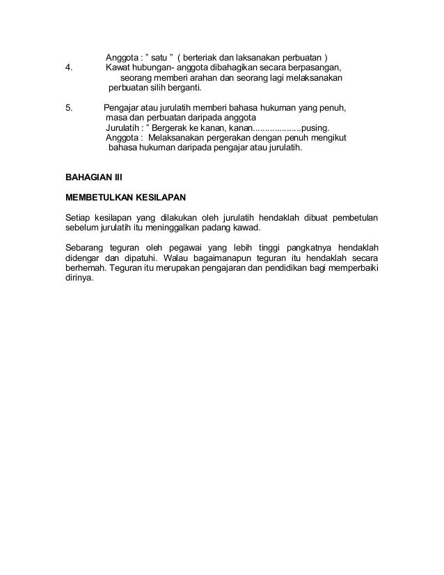 Contoh Surat Memohon Jurulatih Kawad Kaki 2019