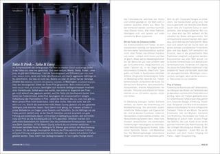 Farbspektrum




                                                                                            das Farbvokabular abermals von Kultur       dert: Es gilt, Corporate Designs zu entwi-
                                                                                            und Umfeld geprägt ist. Die Welt sieht in   ckeln, die transkulturell gültig sind. Hat
                                                                                            anderen Sprachen anders aus. Wenn Far-      man es geschafft, die Identität einer Marke
                                                                                            ben kombiniert werden, kommen nochmals      (auch) über die Corporate Colour zu trans-
                                                                                            neue Ebenen hinzu. Alle diese Faktoren      portieren, wird einiges einfacher. Bei coca
                                                                                            überlagern sich und spielen auf unter-      cola etwa wird das Rot weltweit als Be-
                                                                                            schiedliche Weise zusammen.                 standteil der Marke wahrgenommen. Die
                                                                                                                                        interkulturelle Unvereinbarkeit fällt dann
                                                                                            Mit der Farbe ins Schwarze treffen          weg, zumindest was die Farbe betrifft. Bevor
                                                                                            Die Kommunikation mit Farben ist dem-       man sich jedoch auf der Suche nach der
                                                                                            entsprechend vielfältig und herausfordernd. global zeitlosen und objektiven Firmenfarbe
                                                                                            Die eine wahre Farbinterpretation existiert grün und blau ärgert, hilft vermutlich die
                                                                                            nicht. Aber Farben (ver-)führen trotzdem    Einsicht, dass in der globalisierten Welt
                                                                                            und immer – einfach nicht immer und über-   Traditionen adaptiert und gemixt werden:
                                                                                            all gleich. Wieso welche Marketingbotschaf- Konsumenten aus aller Welt wissen um
                                                                                            ten bei Menschen gut oder schlecht oder     kulturelle Unterschiede und abstrahieren
Take It Pink – Take It Easy                                                                 gar nicht ankommen, hängt ebenfalls von     dementsprechend. So werden sich Japaner,
Im Sicherheitstrakt des Gefängnisses Pfäffikon im Kanton Zürich sind einige Zellen          vielen Faktoren ab. In der Regel wirken     bei denen die Farbe Weiss traditionell unter
in der Farbe cool down pink gestrichen. Und zwar rundum: Wände, Decke, Boden – alles        verschiedene Elemente, etwa Form, Typo-     anderem für Trauer und Tod steht, kaum über
pink, es gibt kein Entkommen. Laut der Farbdesignerin und Erfinderin von cool down          grafie und Farbe, in Kombination identitäts-die weissgeschminkte Werbefigur ronald
pink, daniela späth, senkt die Farbe den Blutdruck und macht aggressive Häftlinge im        stiftend. Die gezielte Verwendung von Farbe mcdonald aufregen, wenn sie bei mcdonald’s
Nu lammfromm. Die Idee ist nicht neu. Bereits vor über 30 Jahren hat der damalige           im Marketing stiftet Identität mit. Farben  in Tokio einen big mac bestellen.
Direktor des american institute for biosocial research in Washington, alexander schauss,    kommunizieren, sie berühren die Sinne. Sie
über den beruhigenden Effekt der Farbe Pink gesprochen. Beim Anblick seines                 können beim Betrachter, dem potenziellen Play of Colours
baker miller pinks, so schauss, beruhigten sich renitente Gefängnisinsassen innerhalb       Konsumenten, erlernte Assoziationen her- Theoretische Kenntnisse der Farbenlehren,
einer Viertelstunde. Selbst wenn man wollte, man könne im Angesicht des Pinks               vorrufen. Tierische und pflanzliche Farben zum Beispiel das Wissen um Farbkreise oder
gar nicht wütend oder aggressiv werden, weil die Farbe die Herzfrequenz senke. Und:         machen es vor, sie tarnen, warnen, reizen zeitgemässe und kulturelle Farbcodes sind
Selbst bei Farbenblinden wirke Pink beruhigend. Ob wissenschaftlich belegte                 und locken.                                  wichtig, wenn mit Farben gearbeitet wird.
Farbwirkung oder Psychoterror in Pink – selbst die Mischerin des cool down pinks gibt zu:                                                Ein erkennbares Farbkonzept etwa gehört
Wenn jemand Pink nicht leiden kann, nützt alles nichts. Oder erst recht, hat sich           Im Marketing erzeugen Farben Aufmerk- zum Corporate Design. Erfahrung, Kreati-
wohl clint low, Sheriff des texanischen Kaffs Mason County, gedacht und sein gesamtes       samkeit, sie dienen der Orientierung und vität, Neugierde und Mut sind mindestens
Gefängnis pink streichen lassen. Doch damit nicht genug, die Insassen schlafen in           Wiedererkennung. Sie vermitteln zudem ebenso entscheidend für eine erfolgreiche
pinker Bettwäsche und tragen pinke Overalls und Pantoffeln. Da die Häftlinge von der        inhaltliche Bedeutungen und Eigenschaf- Farbwahl. Farbe ist wie Musik. Sie weckt
Farbe peinlich berührt sind, so der Sheriff, bemühen sie sich einerseits um gute            ten. Und sie wecken Emotionen, indem sie Emotionen, lebt von Motiven, Harmonie
Führung und andererseits darum, nicht erneut im Gefängnis zu landen. Seit der Einfüh-       Atmosphären, Erlebniswelten schaffen. Die und Rhythmus. Die Auswahl von Farbe im
rung von Pink sei die Rückfallquote um 70 % gesunken. Offenbar machen sich                  Herausforderung besteht darin, diese funk- Marketing ist jedoch mehr als eine Frage
potenzielle Gesetzesbrecher Gedanken über die pinkfarbenen Konsequenzen, bevor sie          tionalen, semantischen und emotionalen des Gefühls, der Lust. Farbe ist ein strate-
eine Bank überfallen. In Fall Mason County scheint die mit diversen weiblichen              Farbwirkungen überzeugend zu verbinden. gisches Instrument der Beeinflussung. Mit
Attributen behaftete Farbe im Gefängnis für Männer ganz einfach der Abschreckung            Unter Berücksichtigung von Kontext, Volks- der richtigen Mischung aus Wissen, Erfah-
zu dienen. Ob die besagte beruhigende Wirkung des Pinks ebenfalls einen Einfluss            mund, Symbolik, Trends – und Marktsitua- rung und Ungestüm – einem Mix aus be-
auf gute Führung und gesetzeskonformes Verhalten hat, müsste mit anderen Farben             tion. Die Marketingstrategen international wusstem und doch freiem Umgang mit
getestet werden. Etwa, indem man Gefängnisinsassen in tweety-gelbe Anzüge steckt.           tätiger Unternehmen sind besonders gefor- Farbe – liegen Sie goldrichtig.


connected 08 01 | 2012                                                                                                                                                       Seite 93
 