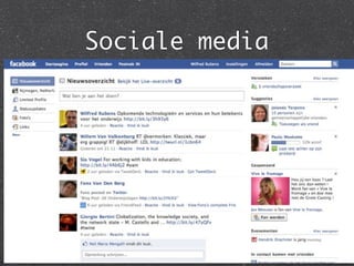 Sociale media
 