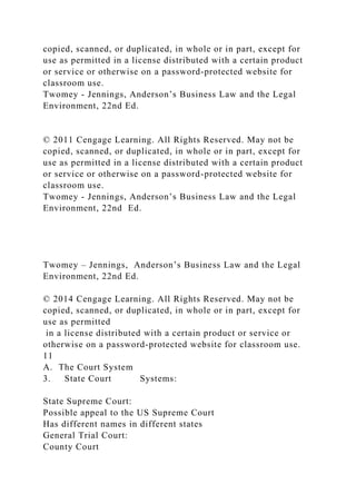 ucsc all rights reserved. no part of this material may... 1© 2014 Cengage Learning. All Rights Reserved. May n.docx