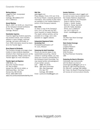 leggett & platt 2006_lp_ar