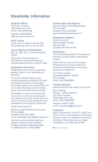 TimkenAnnualReport2005final