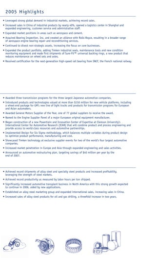 TimkenAnnualReport2005final