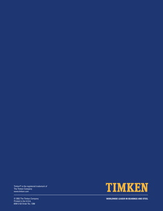 timken 2001ar