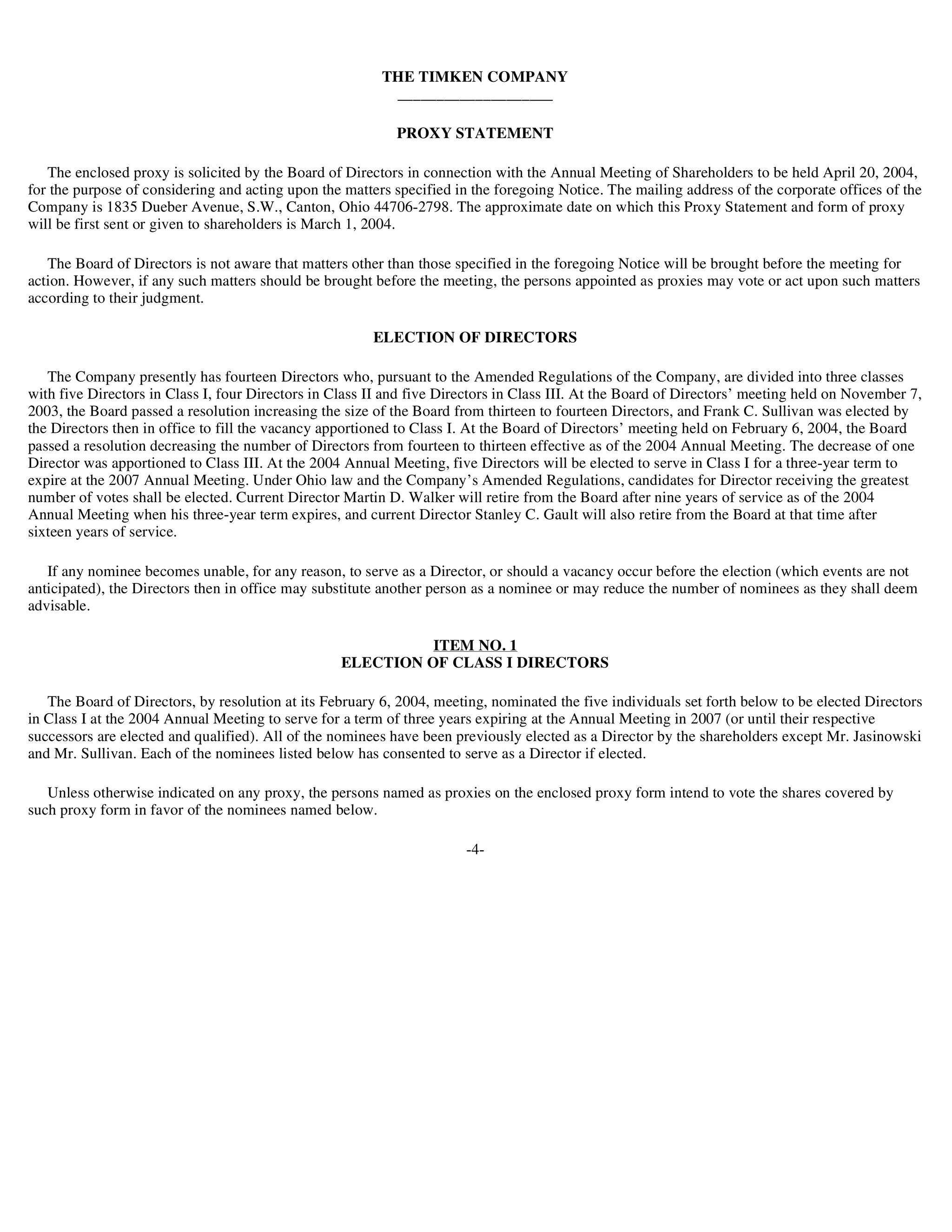 timken 2003Proxy_030304