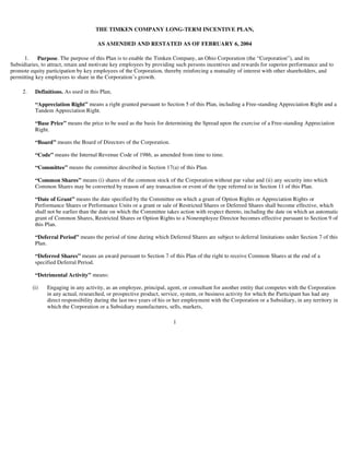 timken 2003Proxy_030304