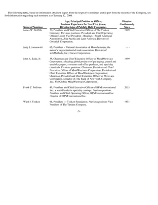 timken 2003Proxy_030304