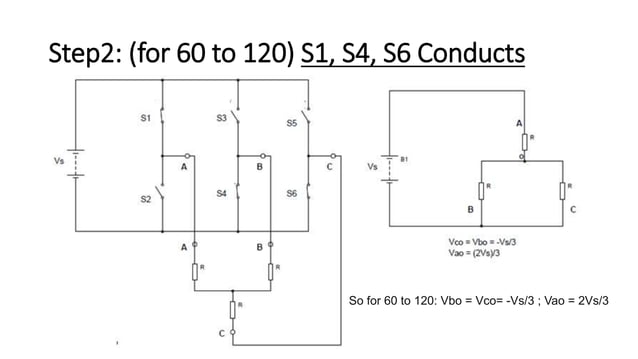 120 & 180 degree Conduction Mode of Inverter.pptx | Consumer ...