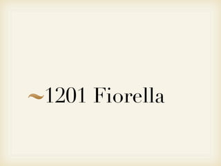 1201 Fiorella
 