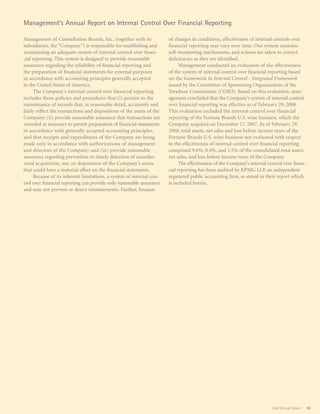 constellation annual reports 2008