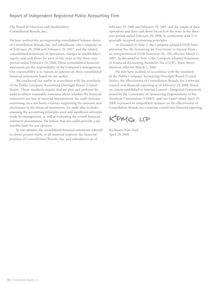 constellation annual reports 2008