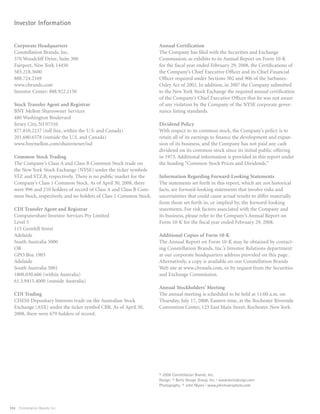 constellation annual reports 2008