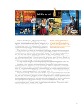 constellation annual reports 2008