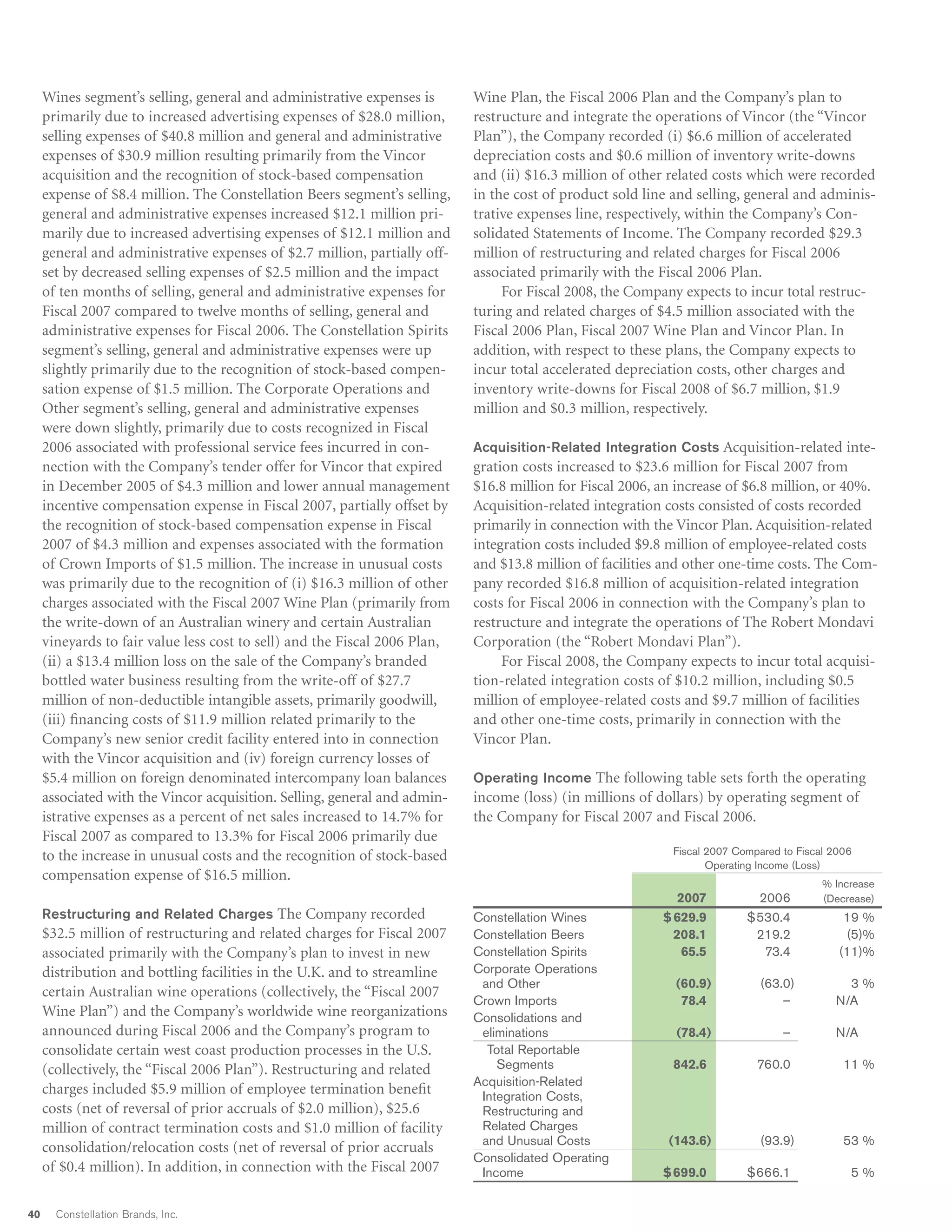 constellation annual reports 2007
