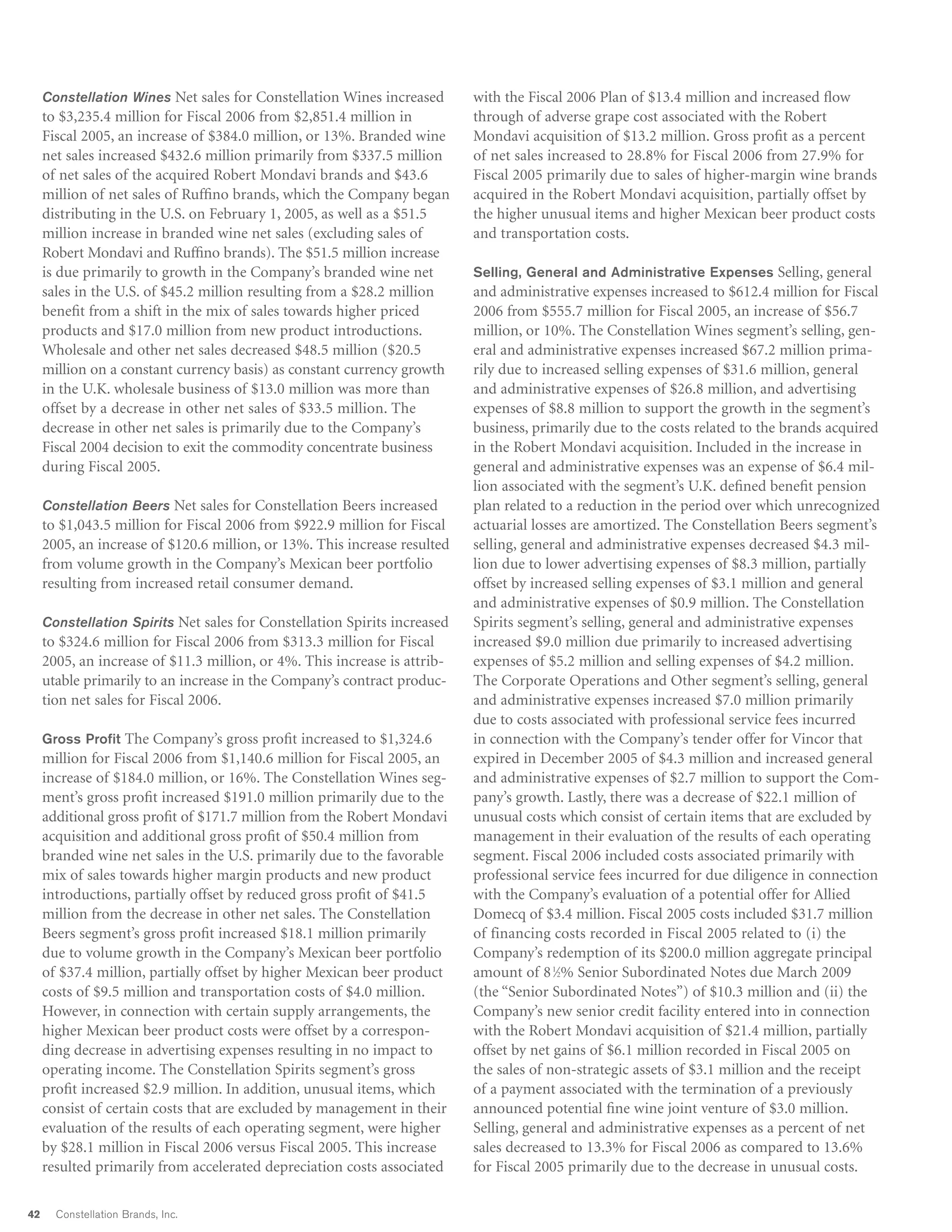 constellation annual reports 2007