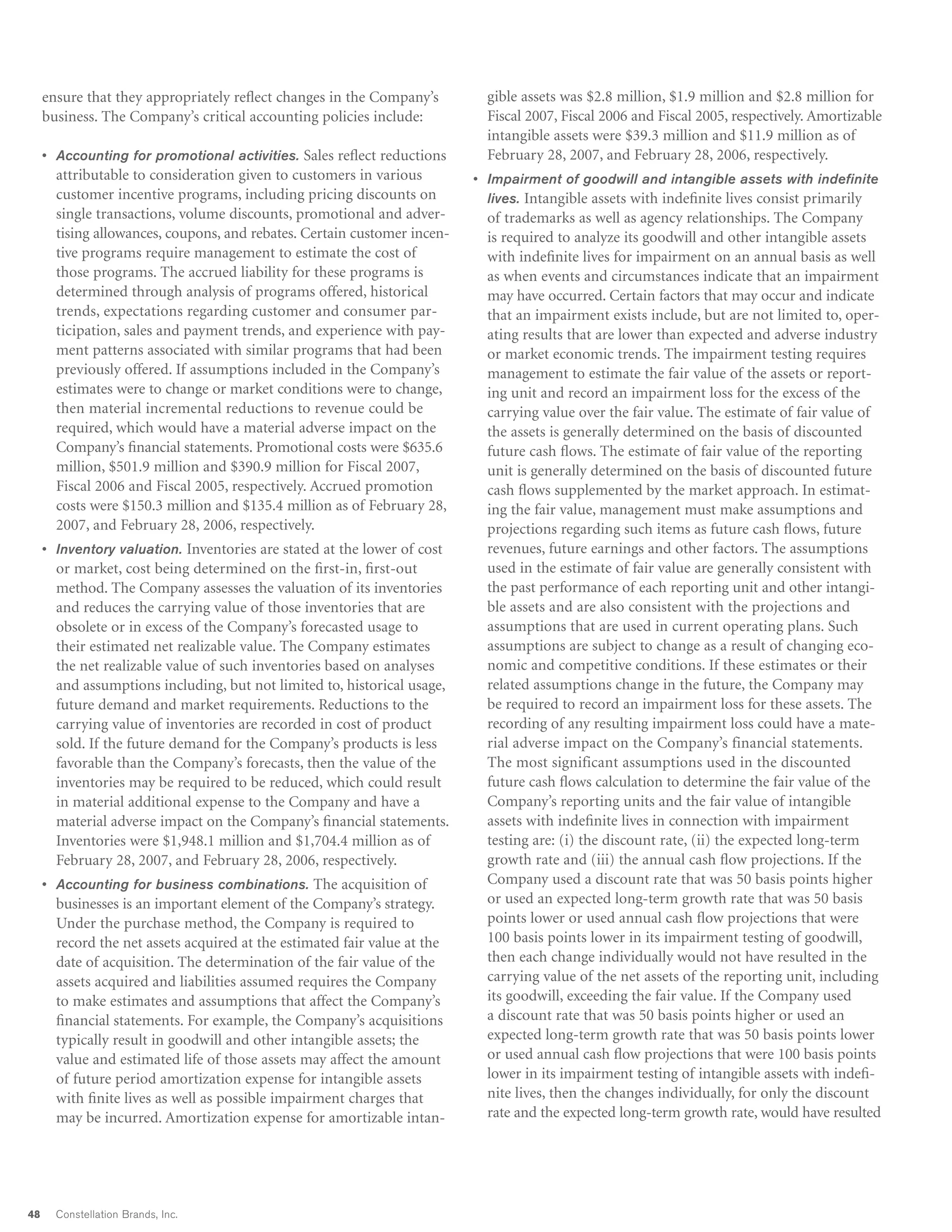 constellation annual reports 2007