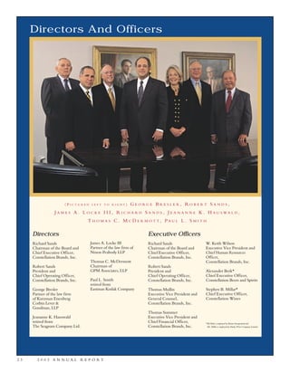 constellation annual reports 2003