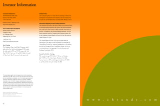 constellation annual reports 2001