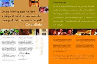 constellation annual reports 2001