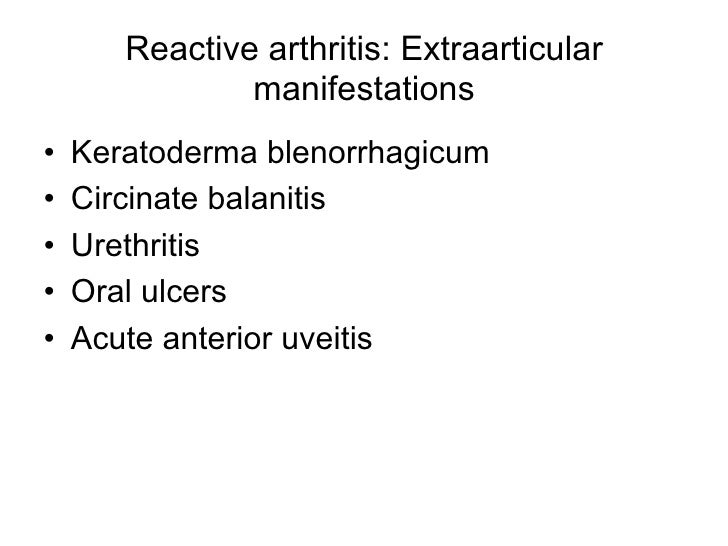 12.02.09(a) Other Inflammatory Arthritides