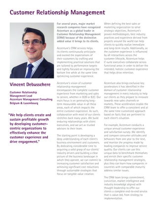 Accenture Newsletter.pdf Corporate Brochure Accenture Management Consulting | PDF