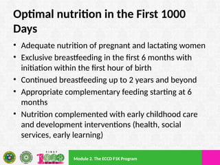 1 2022 First 1000 days POWER POINT PRESENTATION | PPTX