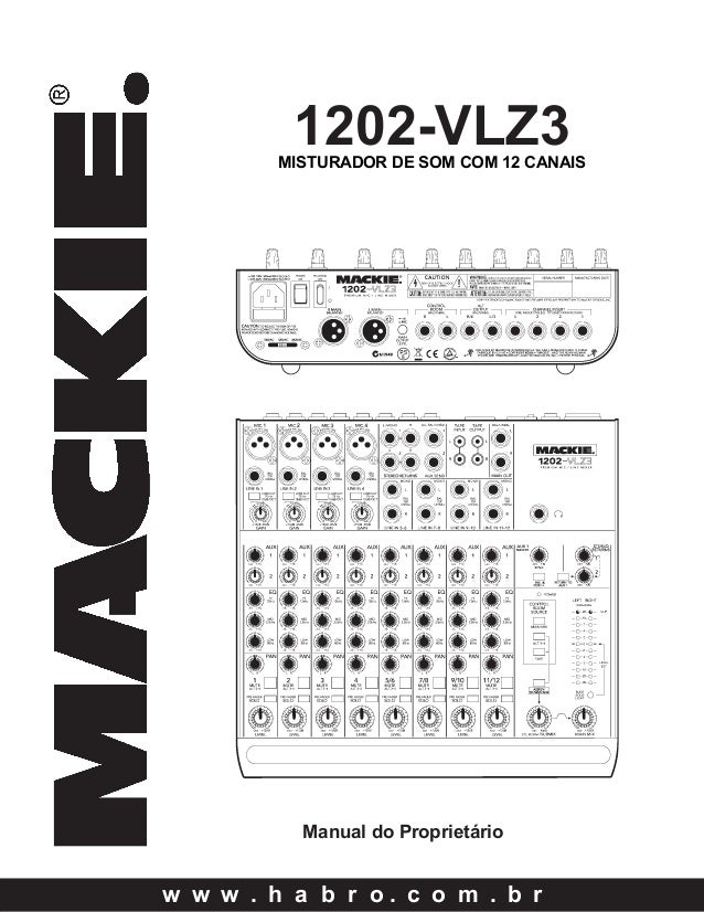 MACKIE 1402-VLZ3 MANUAL PDF