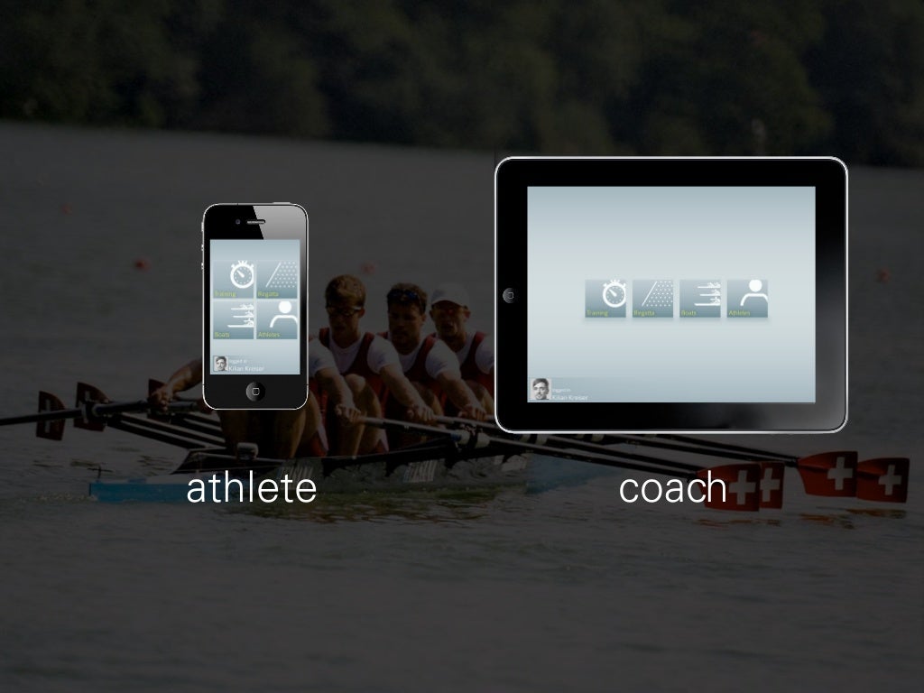 rowing app for iPhone / iPad