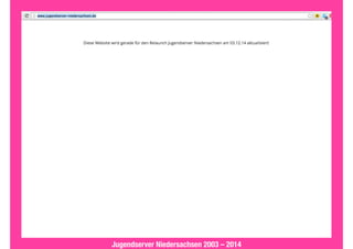 Jugendserver Niedersachsen 2003 – 2014
 