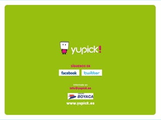Presentación de yupick! en Expo ECommerce 2012