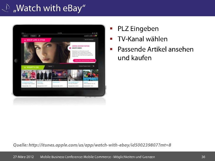 Moglichkeiten Und Grenzen Von Mobile Commerce Mobile Business Confe
