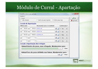 Módulo de Curral - Apartação
 