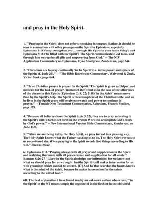9. James Buchanan, Listen to this interesting passage from 1 Timothy 2:1I urge, 
then, first of all, that requests, prayers, intercession and thanksgiving be made for 
everyone-- 2for kings and all those in authority, that we may live peaceful and quiet 
lives in all godliness and holiness. 3This is good, and pleases God our Savior, 4who 
wants all men to be saved and to come to a knowledge of the truth. Not just be 
saved, but come to a knowledge of the truth. What is truth? There’s lots of truth, 
but, remember what Jesus said in his prayer in the garden? John 17: 17your word is 
truth. The key way to build your faith is to grow in your knowledge of the truth 
that God has revealed to us, and that means Bible study. Acts 20:32--Paul warned 
the Ephesian elders about coming apostasy, saying, And now, brethren, I 
commend you to God, and to the word of His grace, which is able to build you 
up.... There is no greater resource for building than God's Word. 
10. Pastor Jim May, We can’t count on the preacher to build our faith. Yes he can 
help by expounding upon the Word of God for us, but it’s still up to each one of us 
to “work out our own salvation with fear and trembling” and to contend for the 
faith that we know is truth. We are to be on guard against every little wind of 
doctrine that comes along, and we are to stay on the right foundation if we want to 
stand. If we don’t stand for something, especially for what is truth, then we will fall 
into anything!By staying on the right foundation and continuing to build our lives 
on that faith in God, we can rest assured that God will never let us fall and we will 
build spiritual security for our soul. 
11. You cannot build yourself up in the faith if you are not studying the Bible. It has 
to be a vital part of your life. Someone said, The idea is to build into your mind, 
your heart, your thinking and feeling and choosing, such a profound acquaintance 
with the Bible, that you come to think like the Bible, speak like the Bible, choose as 
the Bible would have you choose; that you become really and truly a man of the 
book or a woman of the book; that no matter where they prick you, you bleed the 
Word of God. 
Think of it carefully 
Study it prayerfully, 
Deep in your heart let its oracles dwell; 
Ponder its mystery, 
Slight not its history, 
For none ever loved it too fondly or well. 
12. Steve Shepherd gives this illustration of biblical ignorance. We may not be this 
bad, but we are not as good as we ought to be. 
Two politicians decided to have a friendly wager on the subject of religion. One of 
them bet the other that he couldn’t repeat the Lord’s prayer. He said, I’ll take that 
bet. The first politician said, Ok, let me hear you quote it. He said, Now I lay 
me down to sleep, I pray the Lord my soul to keep.... The other politician 
 