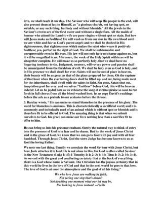our salvation depended on Jesus having his prayer unanswered. The writer to the 
Hebrews said, “He offered up both prayers and supplications with loud crying and 
tears to the One able to save Him from death” (Hebrews 5:7). As He prayed in the 
garden to His Father, He said, “All things are possible for Thee; remove this cup 
from Me; yet not what I will, but what Thou wilt” (Mark 14:36). Thank God he 
does not always do what he is able to do. It was either Jesus dies for us, and we can 
be saved, or we die for our own sin and lose salvation forever. Jesus surrendered to 
this plan, and all the joy of eternity is due to God not doing what he was able to do. 
God is also the God who is able to heal us of all our diseases, but the well known fact 
is that he does not do so, and so God's ability to do something is no guarantee by 
itself that he will do it. To assume that he will do what he is able to do regardless of 
human response and cooperation is not a valid assumption based on Scripture. 
10B2. God's ability works both ways. He has the ability to judge and destroy, and he 
has the ability to forgive and restore. He sent Jonah to Ninevah with the specific 
warning that in 40 days they would be destroyed. That was God's will according to 
Jonah, and that is what he preached, when he finally got there. But the people 
responded to the message and repented. Everything was now changed, and God in 
mercy let these people survive because he is able to withold his wrath and offer 
compassion. God is able to destroy or deliver, and which he does depends a great 
deal on how people respond to the warnings he sends their way. Would he have 
spared that city had they stoned Jonah and cursed the God he served? There is no 
reason to believe he would have, and so we see that God does change his plans when 
people respond in a favorable way to his warnings. He has not pleasure in the death 
of the wicked, and it is his will that they not die, but repent and escape his 
judgment. God does not make that choice for them, but leaves it in their hands to 
choose folly or faith. 
10C. The bottom line is this: you can have full assurance and security in Christ, and 
still believe that your faithfulness in obedience to God's commands is a vital part of 
what God demands for your perseverance. God was able to keep his Old Testament 
people from falling, but they fell over and over and had to experience his wrath over 
and over, and there is no reason to think that his New Testament people are any 
different. They too fall all the time because they do not obey God's commands. The 
point of most of the New Testament letters is to pursuade believers to obey and be 
faithful in keeping God's commands as to how to live a righteous life. God was able 
to make sure his people won every battle with the pagans, but they lost many times 
and suffered terrible defeat because of disobedience, and that same principle applies 
to the believer today. God is able to prevent any believer from sinning, but he just 
provides what is necessary to overcome temptation. It still has to be chosen, and if 
not, the believer falls to the temptation. You still reap as you sow, and there is no 
way to sidestep it and leave it all up to God. God gave freedom to the false teachers 
to put believers into a dangerous situation where they could be tempted to fall away, 
and that is why Jude is writing this letter to warn them of the seriousness of the 
situation. The implication is that they could fall if they did not reject these false 
teachers. The believers had the same freedom as they did, and they had to choose to 
 