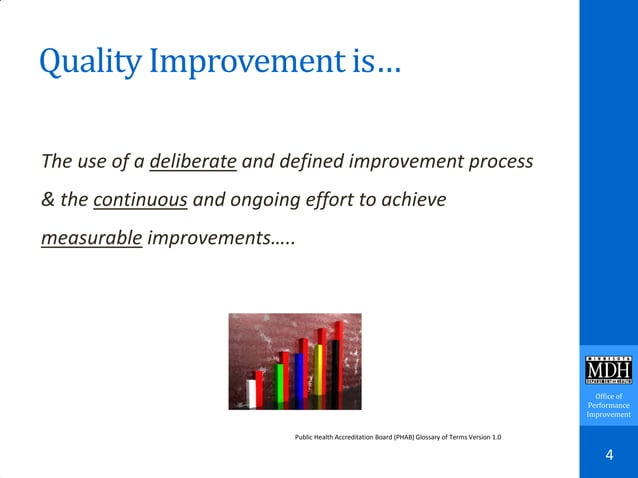 quality improvement plans qi managements | PPT
