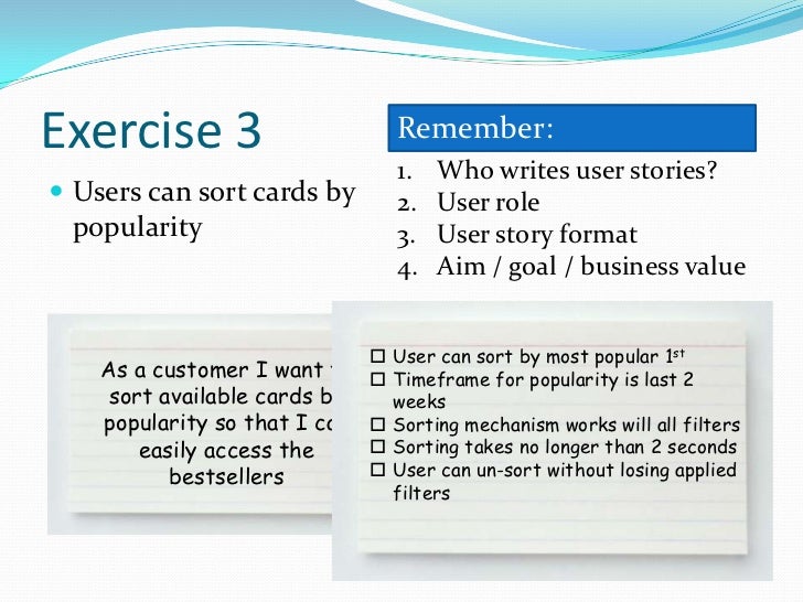 writing user stories writing user stories