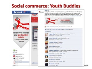 Social commerce: Youth Buddies
 