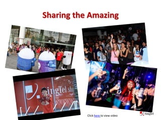 Sharing the Amazing




           Click here to view video
 