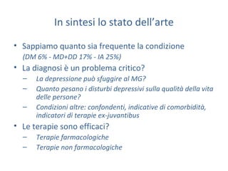 Lo studio sulla depressione in Medicina Generale (Guido Danti)