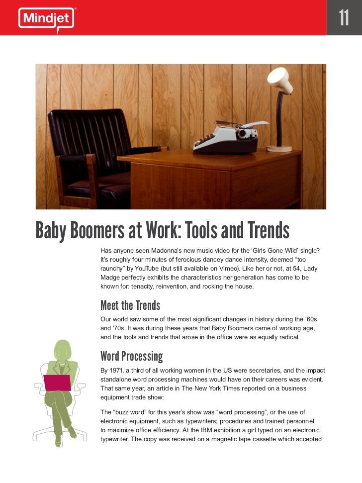 The Way We Work Styles From Pre Boomers To Millennials Styles From Pre Boomers To Millennials